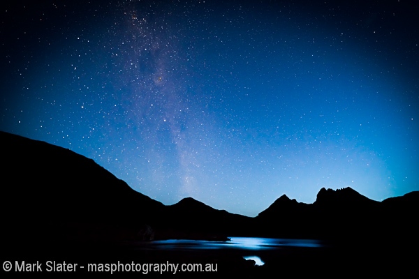 Twilight Over Cradle Mountain